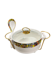 Oval Buffet dish with spoon- Tilet Design or Saba Design