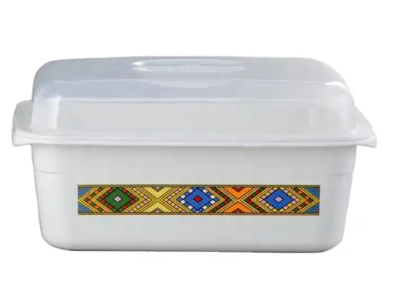 Red Ginger Spices Ethiopian Injera Storage Container