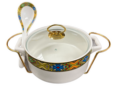 Red Ginger Spices Oval Warming Buffet Chafing dish
