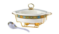 Oval Buffet dish with spoon- Tilet Design or Saba Design