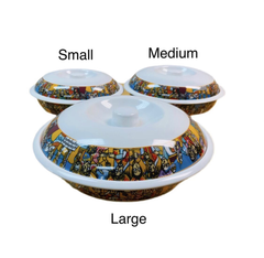 Set of Serving Bowls with Lids (Set of 3)
