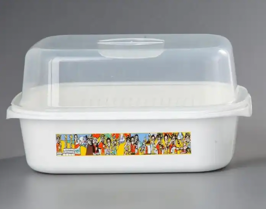 Red Ginger Spices Injera Storage Container