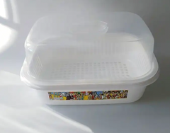 Red Ginger Spices Injera Storage Container
