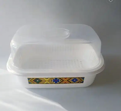 Red Ginger Spices Injera Storage Container