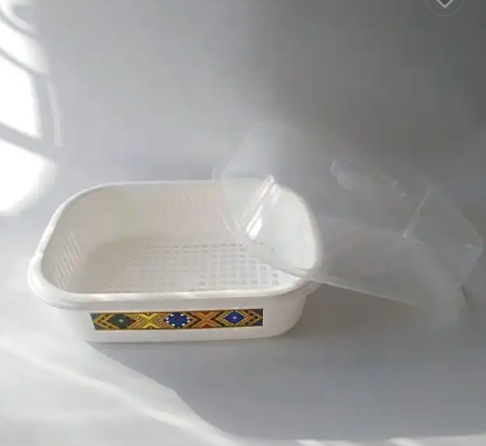 Red Ginger Spices Injera Storage Container