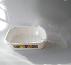 Red Ginger Spices Injera Storage Container