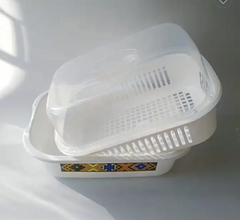 Red Ginger Spices Injera Storage Container